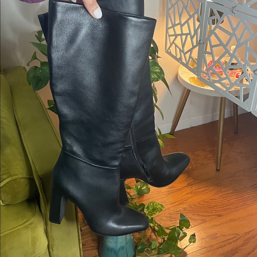 Steve Madden Tall Leather Boots NWT